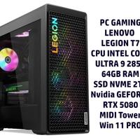PC Gaming Lenovo LEGION T7 Intel Core Ultra 9 64GB