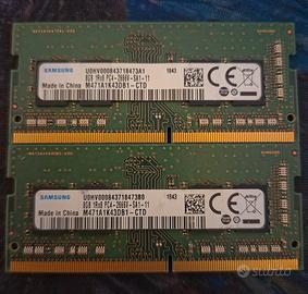 16GB RAM (2X8) DDR4 2666V Samsung