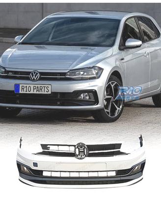 PARAURTI ANTERIORE VOLKSWAGEN VW POLO 17-21 LOOK R