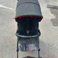 Passeggino Peg Perego Fiat 500 – Nero/Rosso
