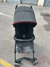 Passeggino Peg Perego Fiat 500 – Nero/Rosso