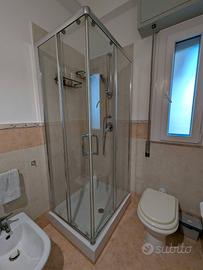 Box doccia angolare 70x90 vetro trasparente
