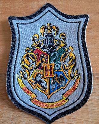 Toppa ricamata stemma Hogwarts Harry Potter
