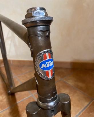Telaio in acciaio bici fixed e singlespeed