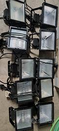 10 faretti r7s max 500w