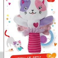 Lovely Cat Rattle Baby Clementoni sonaglio 0+