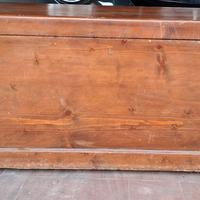 Baule in legno vintage anni ’50/’60