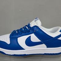 scarpe nike dunk low bianca/Blue