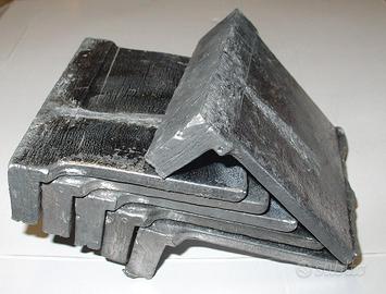 Ganasce in piombo per morsa da 12 cm