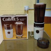 Macino e mixer vintage Moulinex  coffret 5