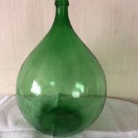 Damigiana in vetro verde 