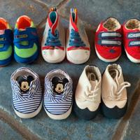 Lotto Scarpine neonato bimbo primi passi