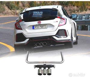TERMINALE SCARICO POSTERIORE HONDA CIVIC 16- LOOK 