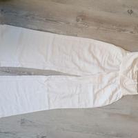 Pantaloni premaman con la fascia elastica