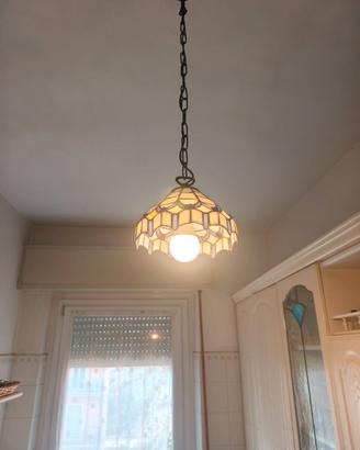 Lampadario stile Tiffany
