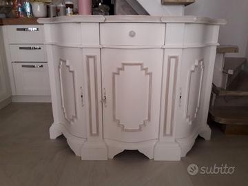 credenzina bianca