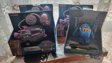 PAW PATROL + SUPER WINGS (Aerei-robot transformer)