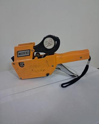 Prezzatrice Master 163 Vintage Gialla Funzionante
