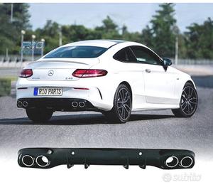 DIFFUSORE MERCEDES CLASSE C C205 COUPÉ 14-18 AMG P