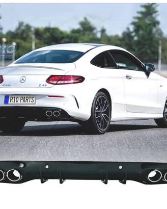 DIFFUSORE MERCEDES CLASSE C C205 COUPÉ 14-18 AMG P
