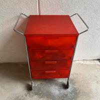 Mobiletto Kartell Mobil 4 arancione