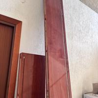 Mensole di legno pregiato con binario led