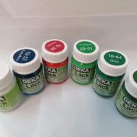 6 colori per dipingere alta lucentezza 