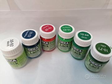 6 colori per dipingere alta lucentezza 