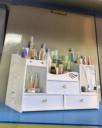 portatrucchi con specchio 