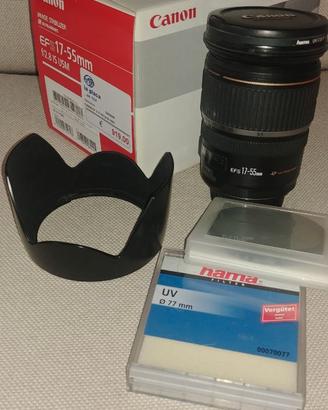 Obiettivo Canon EF-S 17/55 f 2.8 IS USM