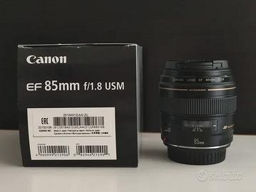 Canon EF 85mm f/1.8 USM - Ritratti - Come Nuovo