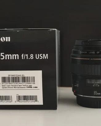 Canon EF 85mm f/1.8 USM - Ritratti - Come Nuovo