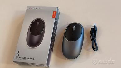 Mouse Bluetooth Satechi M1 argento compatibile Mac