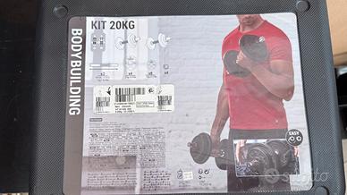 Set manubri + dischi 20kg