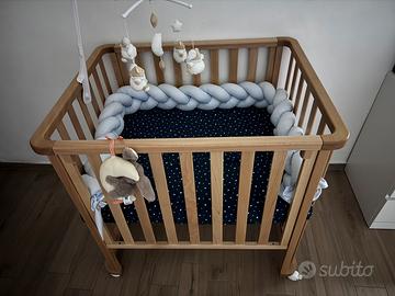 Culla/lettino evolutivo Infinito Cuoricini
