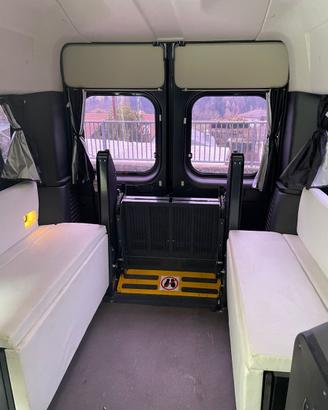Pulmino allestimento disabili