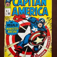 Lotto 1-25 Capitan America  1973 – Prima Edizione