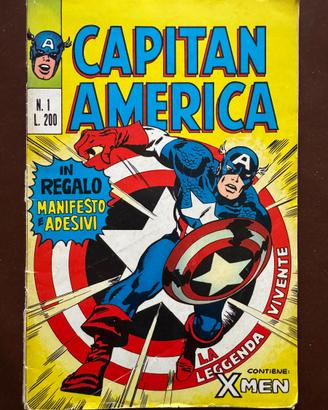 Lotto 1-25 Capitan America  1973 – Prima Edizione