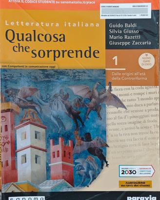 Qualcosa che sorprende – Letteratura....