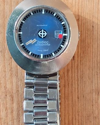ZODIAC ASTROGRAPHIC WATCH AUTOMATIC BLUE DIAL W/OR