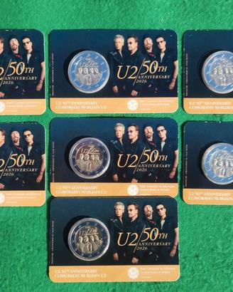 U2 Coincard 50° Anniversario - Irlanda 2026