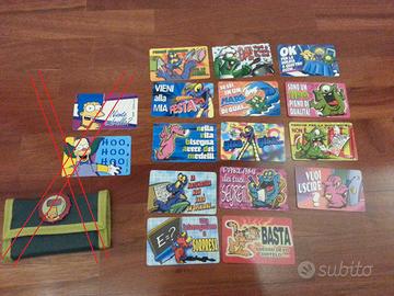 Lotto 15 Card Ferrero 1998/99 Garfield e Mostri