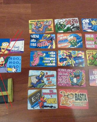 Lotto 15 Card Ferrero 1998/99 Garfield e Mostri