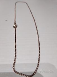 Collana argento.