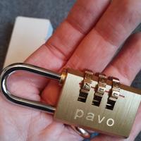 Lucchetto a Combinazione Pavo Nuovo