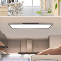  2  lampade pannelli  luminosi  da soffitto a led 
