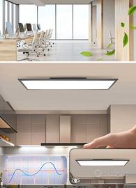  2  lampade pannelli  luminosi  da soffitto a led 