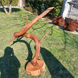 scultura in legno