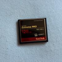 Sandisk compact flash 128 giga