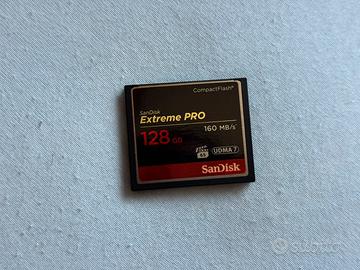 Sandisk compact flash 128 giga